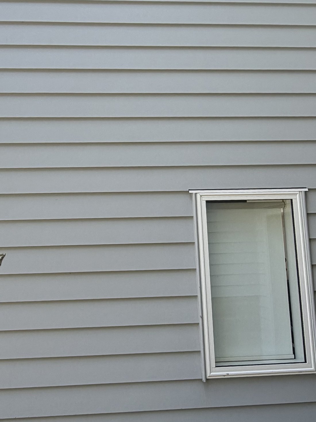 House siding after soft wash — Tidy Troopers